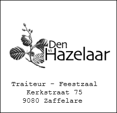 6 Traiteur – Feestzaal 22 Den Hazelaar 22